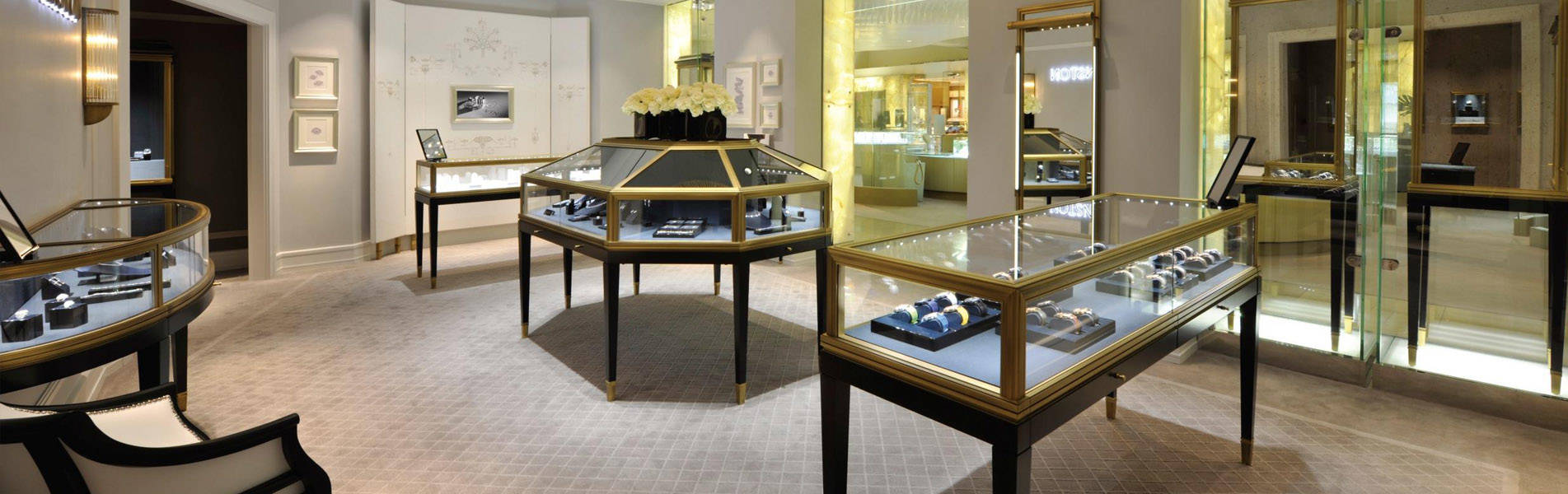 Jewelry shop interior design