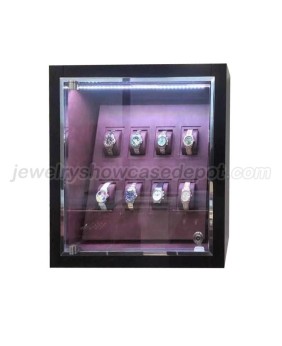 Commercial Custom Hanging Wall Watch Display Cases