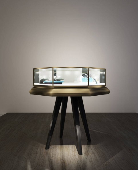 Дисплей витрины ювелирных изделий дисплея ювелирного магазина нового дизайна розничный стеклянный для продажи