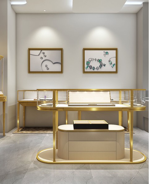 Luxury Retail Watch Shop Counter Design
