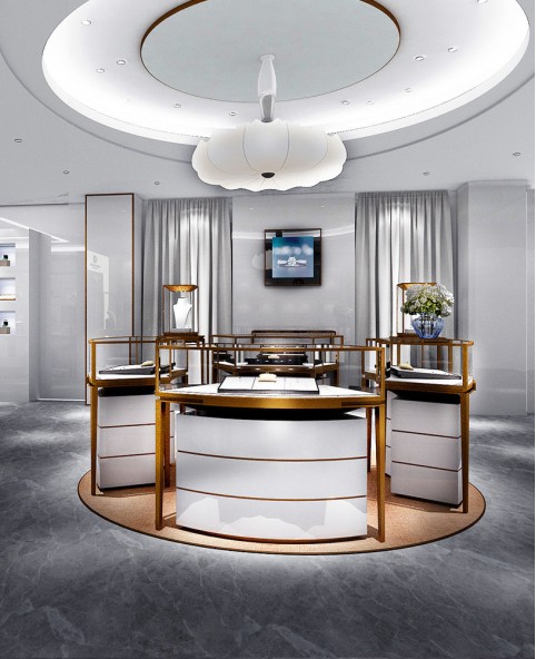 Luxury Creative Modern Jewelry Store Design