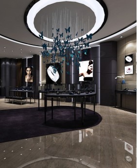 Luxury Retail Jewelry Shop Interior Design