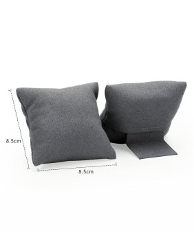 Retail Grey Velvet Bracelet Display Pillow