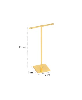 High End Gold Metal Earring Display Holder Stand