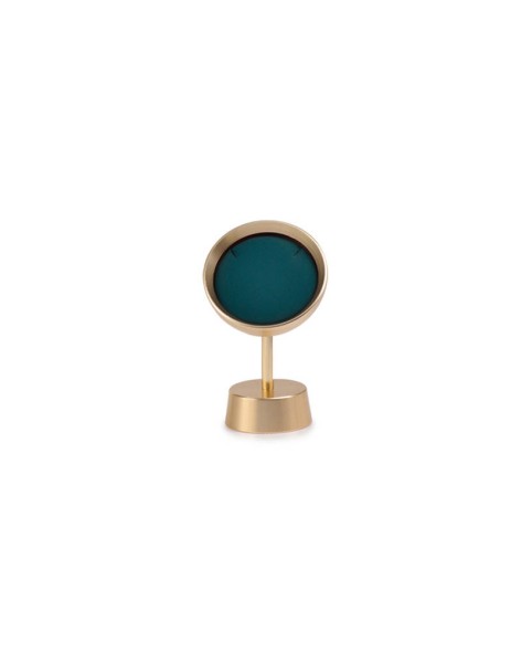 Luxury Green Velvet Jewelry Ring Display Stand For Sale