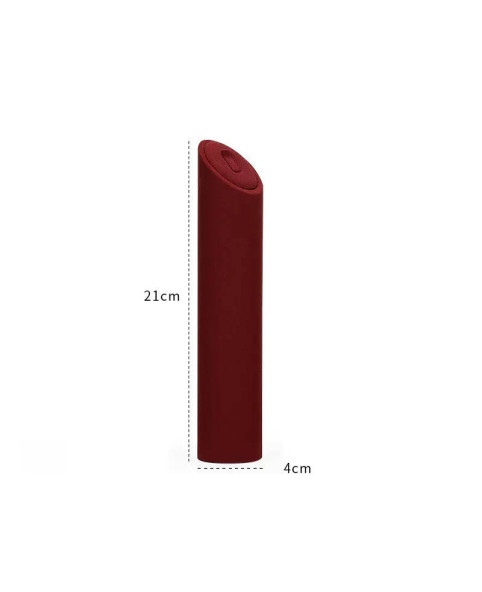 Retail rood fluwelen sieraden ring display houder
