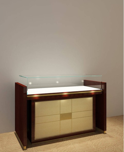 High End Glossy Jewelry Display Counter