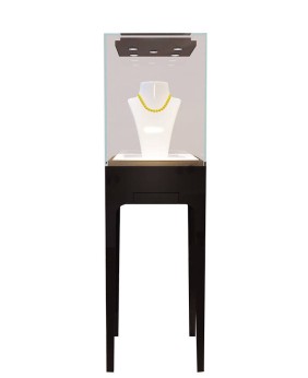 High End Free Standing Jewelry Display Cases For Craft Shows