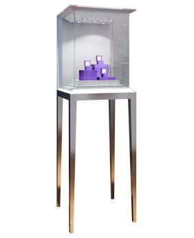High End Glass Jewelry Store Display Showcase