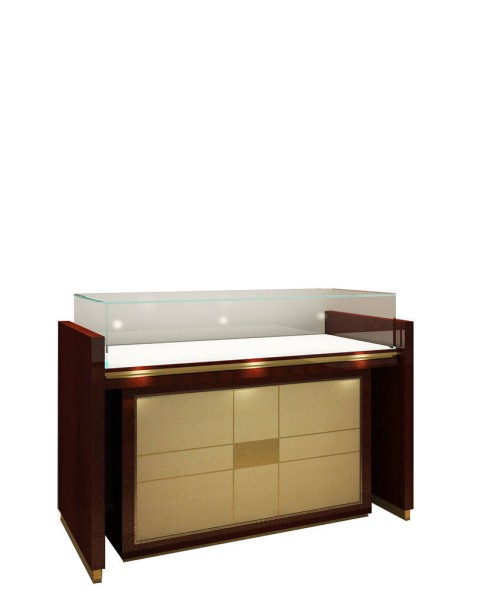 High End Glossy Jewelry Display Counter