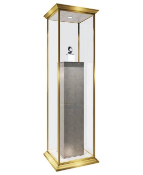 Luxury Glass Jewelry Display Cases Wholesale Pedestal Display Case