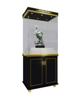 Luxury New Jewelry Free Standing Glass Jewellery Cabinet