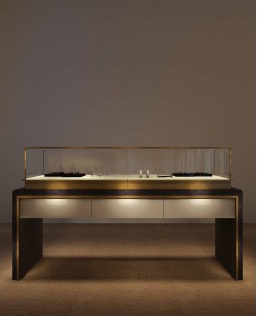 Commercial Custom Reail Jewelry Display Counter And Showcase