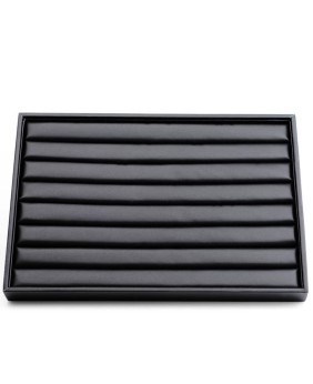 Luxe zwarte ring display trays te koop