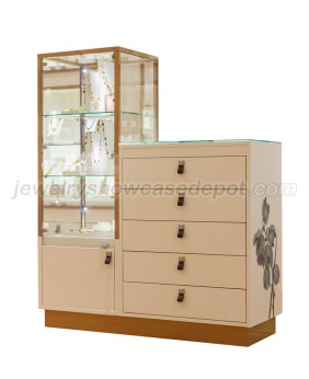 Luxury Custom Wooden Jewellery Display Cabinets