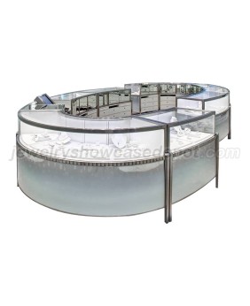 Commercial Custom Luxury Retail Jewellery Glass Counter