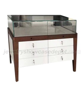 Commercial Luxury Custom Display Counter Jewellery Display Cabinet
