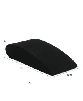 Luxury Retail Black Velvet Bracelet Display Stand 