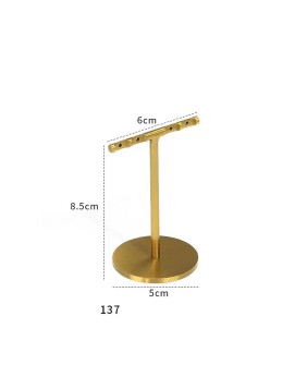 Luxury New Gold Metal Earring Display Stands