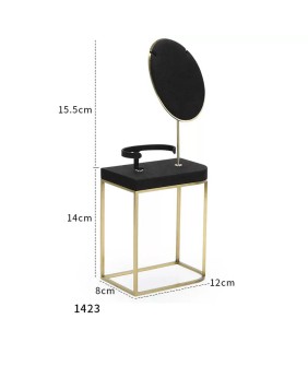 Luxury Black Velvet Necklace and Bangle Display Stand