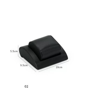 Popular New Black Leather Bracelet and Watch Display Stand 