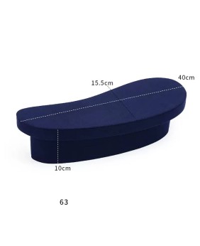 Βάση προβολής κοσμημάτων Premium Navy Blue Velvet