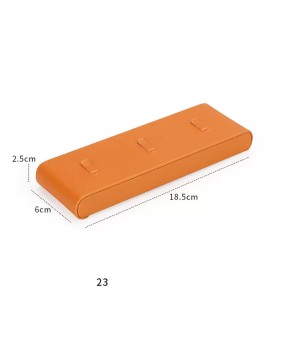 Beliebtes orangefarbenes Ring-Display-Tablett