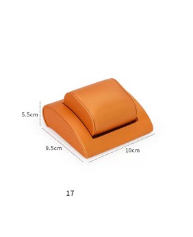 Popular soporte de exhibición de pulsera naranja y crema