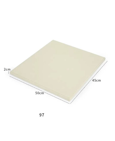 Роскошный белый бархатный поднос для демонстрации ювелирных изделий для Windows или прилавков в магазине