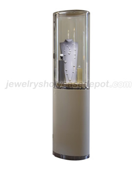 Moderne, maßgefertigte, hohe Vitrine zur Schmuckvitrine