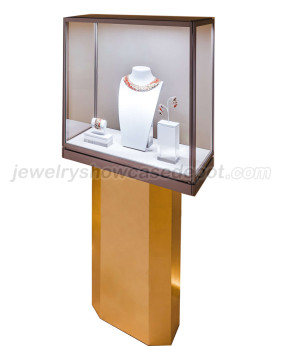 Kundenspezifische Schaukästen aus Holz und Glas für Juweliergeschäfte