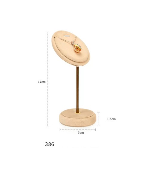Premium Velvet Necklace Display Holder Stand