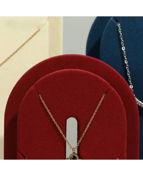 Premium Velvet Necklace Display Stand