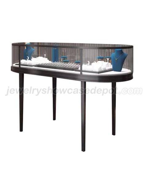 Luxury Creative Design Glass Jewelry Display Cases For Sale