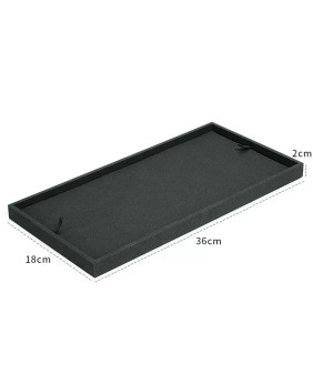 Luxury New Black Jewelry Necklace Display Tray 