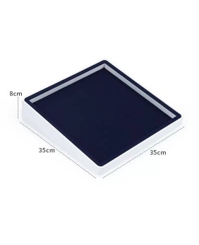 High End Premium Navy Blue Velvet Jewelry Tray For Sale