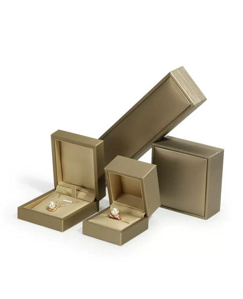 Caja de regalo de cuero dorado de lujo para joyería, caja de embalaje para pulseras a la venta Caja de regalo de cuero dorado de lujo para joyería, caja de embalaje para pulseras a la venta