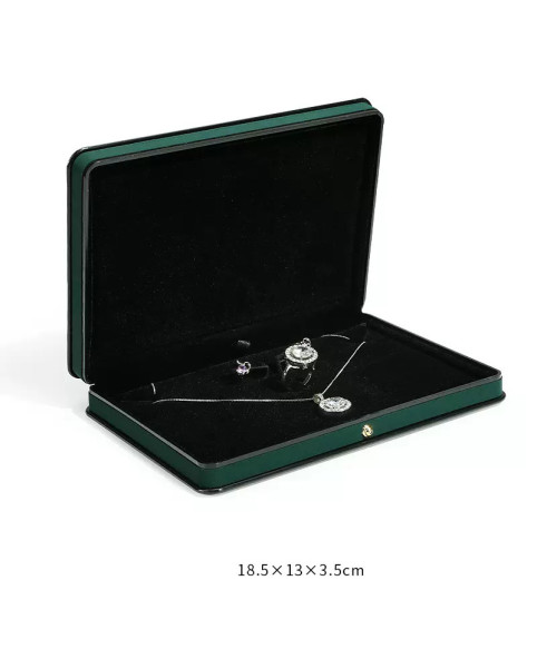Coffret cadeau pour bijoux en cuir neuf Coffret d'emballage pour ensemble de bijoux à vendre Coffret cadeau pour bijoux en cuir neuf Coffret d'emballage pour ensemble de bijoux à vendre