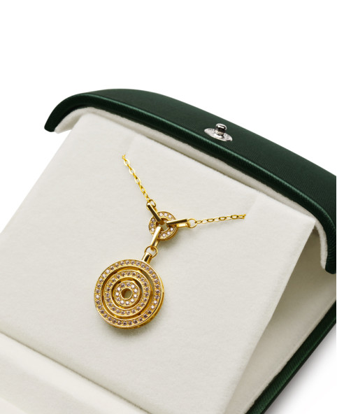 Luxe donkergroene leren sieraden geschenkdoos ring verpakkingsdoos