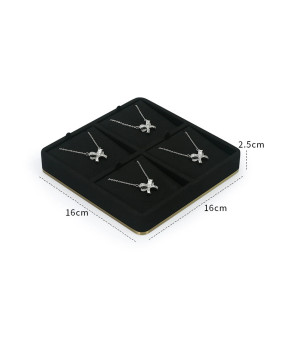 New Black Velvet Necklace Display Tray For Sale