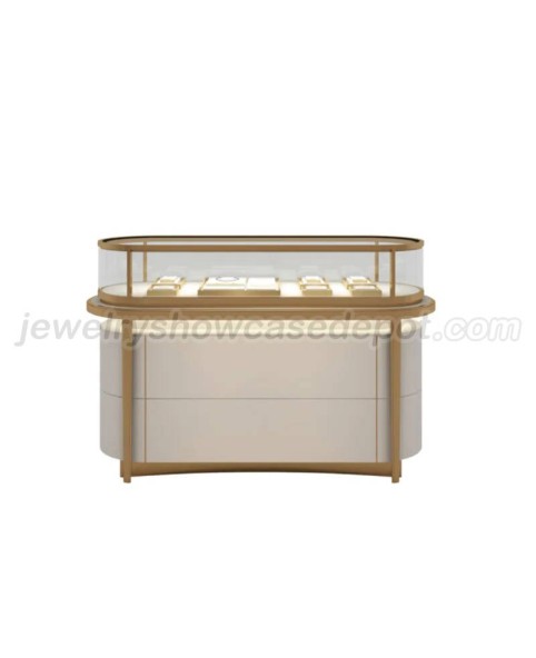 High End Countertop Wooden Jewellery Shop Display Counter For Sale