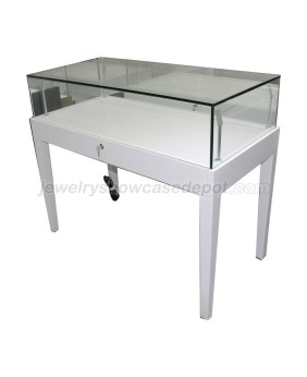 High End Modern Glass Top Jewelry Showcases Jewelry Display Case For Sale