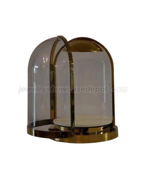Commercial Dome Glass Tabletop Display Case