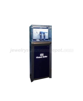 Commercial Wooden Glass Jewelry Display Case