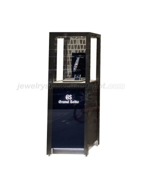 Commercial Wooden Glass Jewelry Display Stands For Shops