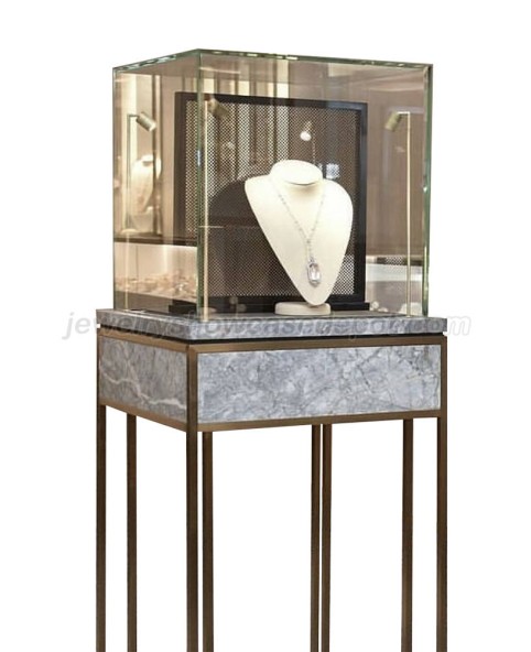 Custom Commercial Jewelry Tower Showcase