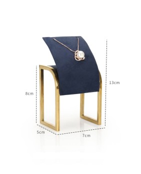 Premium metalowe aksamitne stojaki na naszyjniki na sprzedaż