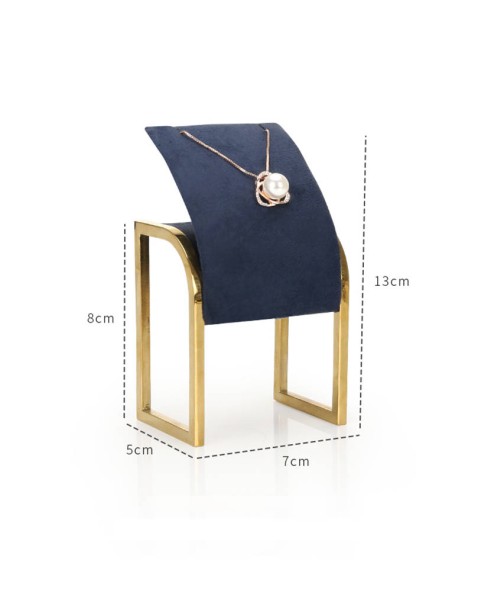 Premium metalowe aksamitne stojaki na naszyjniki na sprzedaż