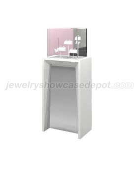Custom Floor Standing Wooden Display Cabinet For Jewelry Shop