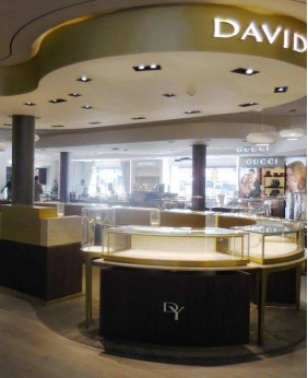 High End Jewellery Store Display Counter Design